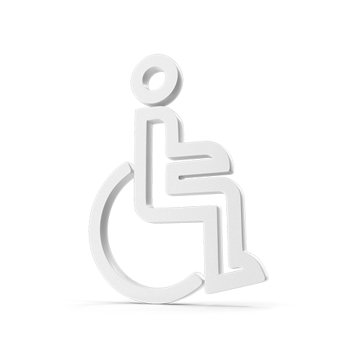 Wheelchair Icon White.J02.2k